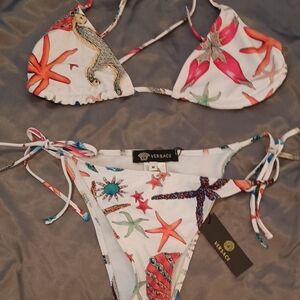 Versace Multicolor Starfish Bikini